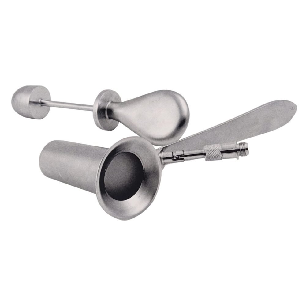 Speculum With Fibre Optic Illuminator Proctoscope