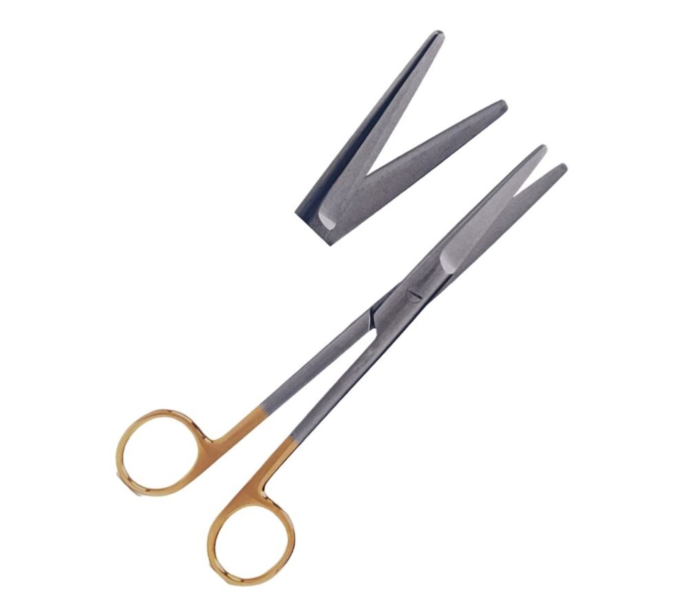 Straight Mayo Scissor T/C With Tungsten Carbide Jaws